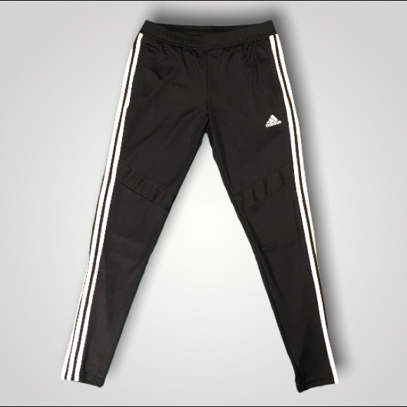 Womens Adidas Tiro 19 Training Pants in Black/White - Picture 1 of 8